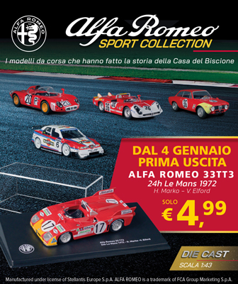 Alfa Romeo Sport Collection in scala 1:43