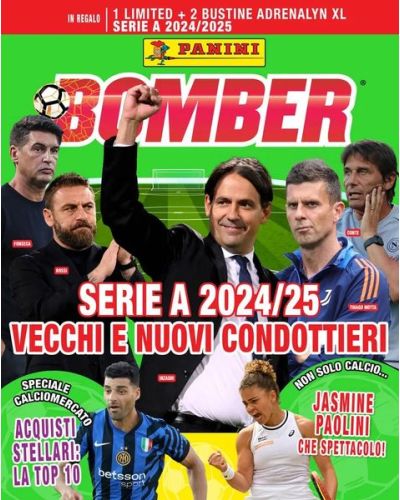 BOMBER: La rivista ufficiale Panini sul calcio