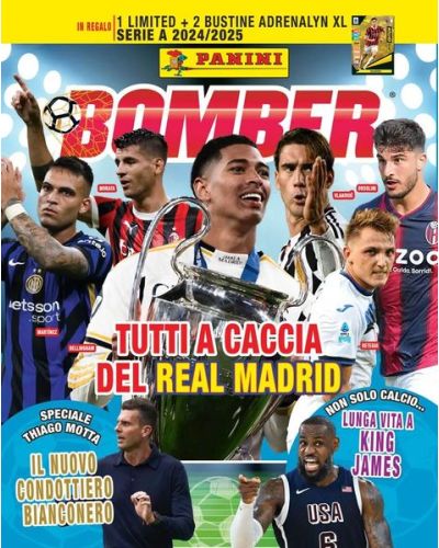 BOMBER: La rivista ufficiale Panini sul calcio