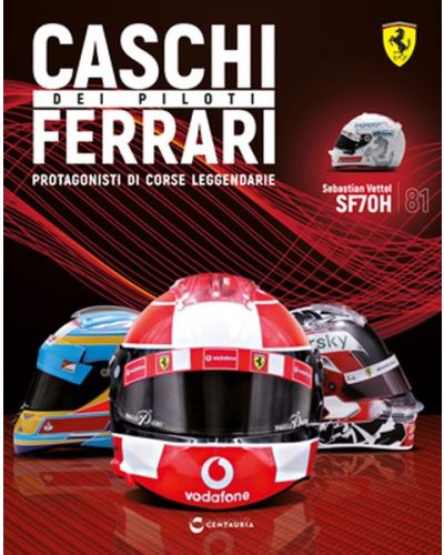 Caschi dei piloti Ferrari