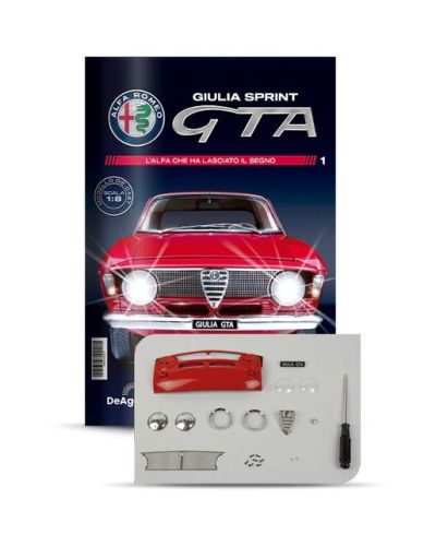 Costruisci Alfa Romeo Giulia Sprint GTA in scala 1:8