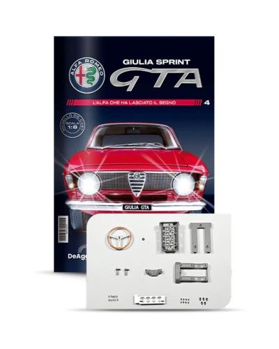 Costruisci Alfa Romeo Giulia Sprint GTA in scala 1:8