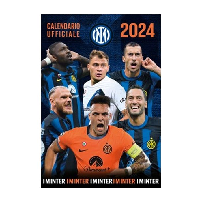 EURO PUBLISHING: Calendario Orizzontale Inter 2024 - Edizione da
