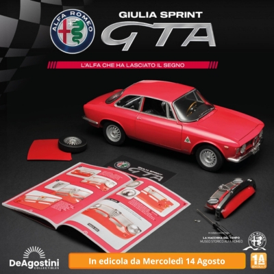 Costruisci Alfa Romeo Giulia Sprint GTA in scala 1:8