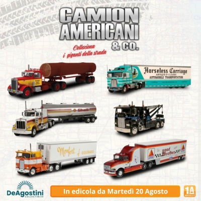 Camion Americani & Co. in scala 1:43