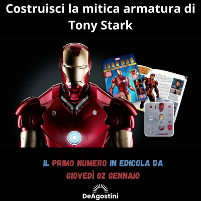 Iron Man - Costruisci la mitica armatura di Tony Stark