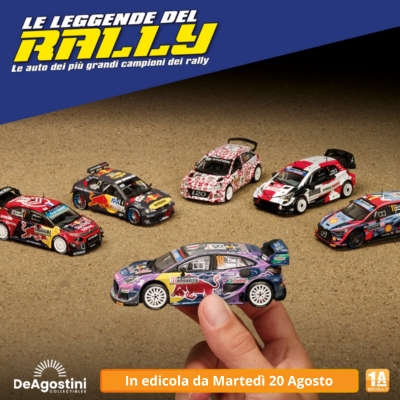 Le leggende del Rally in scala 1:43